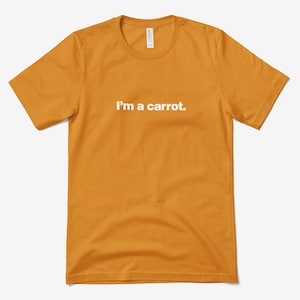 I'm a Carrot - Halloween T-Shirt - Funny Minimalist Costume
