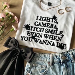 Lichter, Kamera, Bitch Smile Graphic Tee | T-Shirt | Unisex