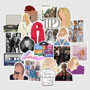 Stickers inspired by all eras  | Pack of 10, 15 or 20 | High quality, durable, waterproof stickers