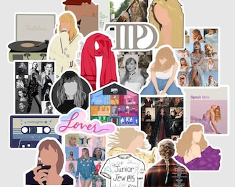 Stickers inspired by all eras  | Pack of 10, 15 or 20 | High quality, durable, waterproof stickers