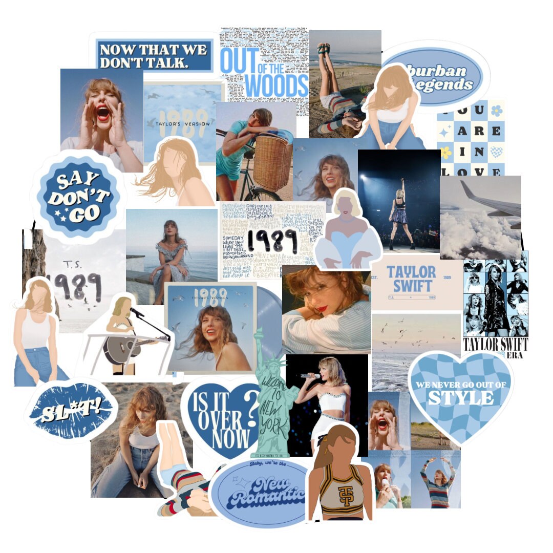 Taylor Swift 1989 Album Stickers Pack of 5, 10, 15 or 20 High Quality ...