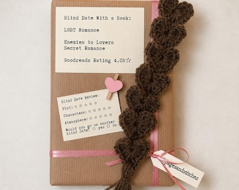 Blind Date With A Book | Mystery wrapped book | Book lover gift | Blind Date Review | Romance, Fantasy, Literary Fiction, Thriller and more