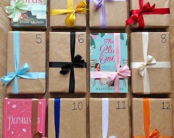 Taylor-Inspired Book Advent Calendar | Blind Date with 12 books | Album Inspired | Romance, Literary Fiction Fantasy, Thriller, Young Adult