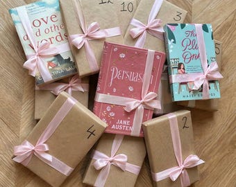 Romance Book Advent Calendar | A Week Or Month Of Books | Bookish Gift