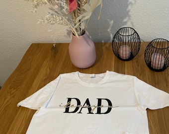 Personalisiertes T-Shirt, Papa Dad