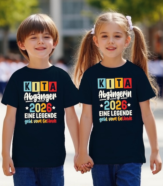 Kindergarten Graduation T-Shirt, Kita Abgänger 2026