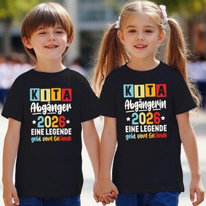Kindergarten Graduation T-Shirt, Kita Abgänger 2026 Navy