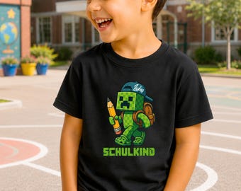 Geschenk schulanfang, kindergarten abschied, Kinder Kita Abgänger oder Abgängerin 2026 Schulkind Einschulung Schule Letzter Tag T-Shirt