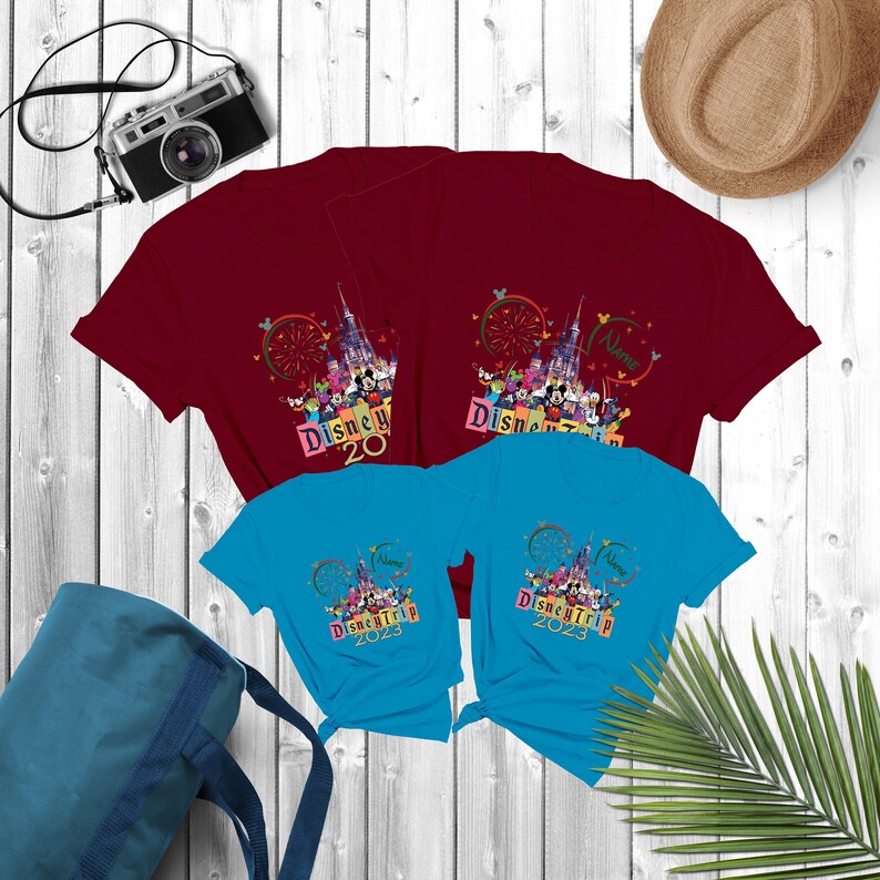 Disney Family Shirts With Custom Names, Disney Custom Shirts, Disney