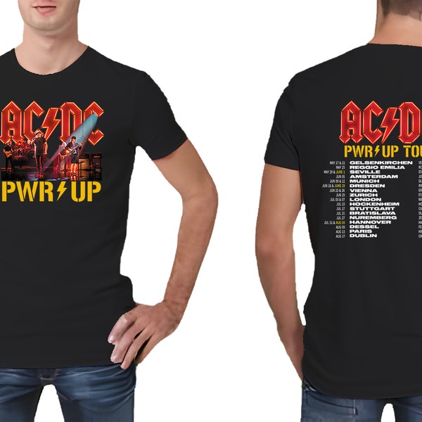 ACDC Band AC/DC Rock Music Band Pwr Up - Pwr Up Tour 2024 mit Pwr tour Daten.