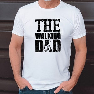 The Walking Dad Vatertag Geschenk Für Vater Herren T-shirt, Vatertaggeschenk, Vatertag tshirt, herrentag geschenk, Dad Father's day t-shirt White