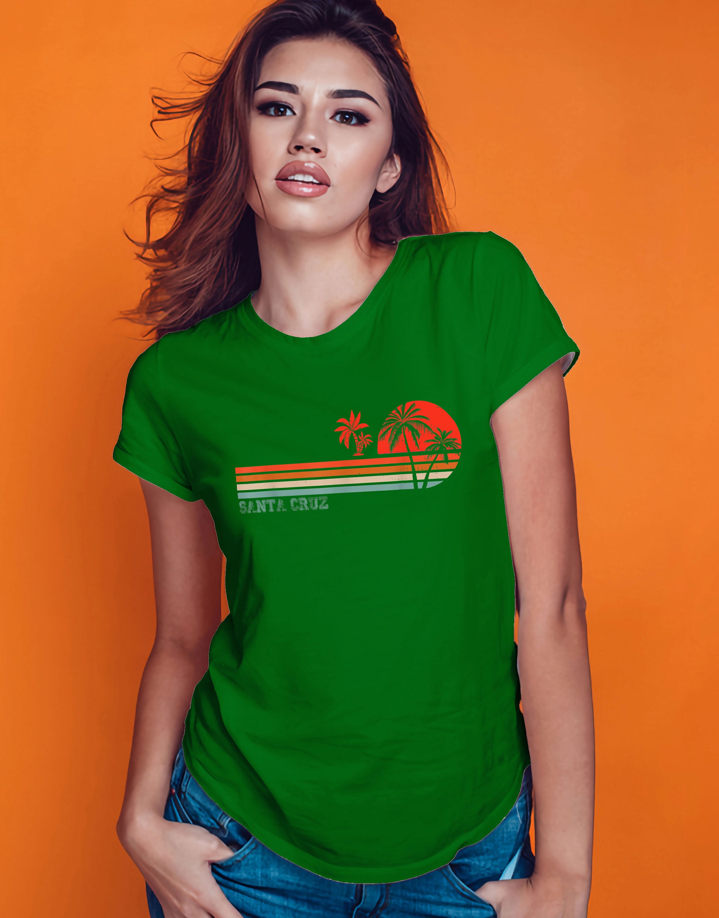 80s SAM TIMBRAUCH SANTA CRUZ Tshirt