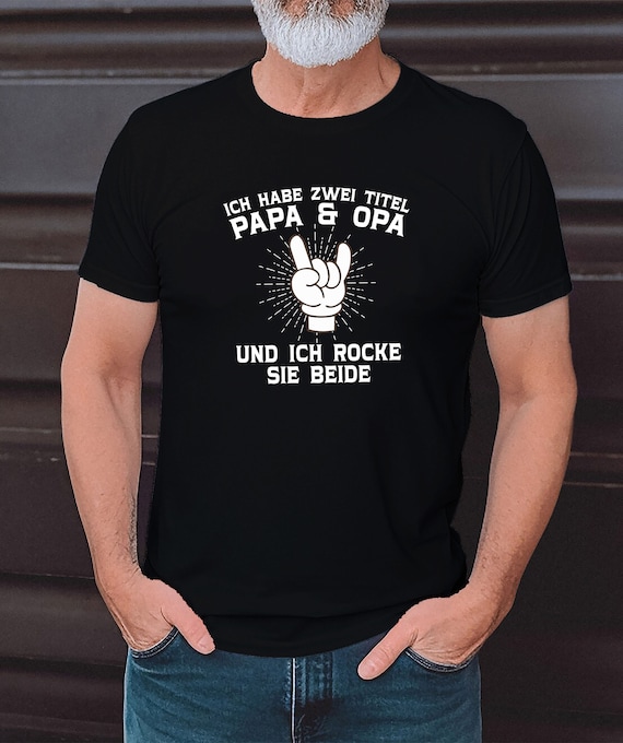Lustiges Opa T-Shirt Mit Spruch | Geschenk Für Opa & Vatertag | Von Gildan | S-5XL
