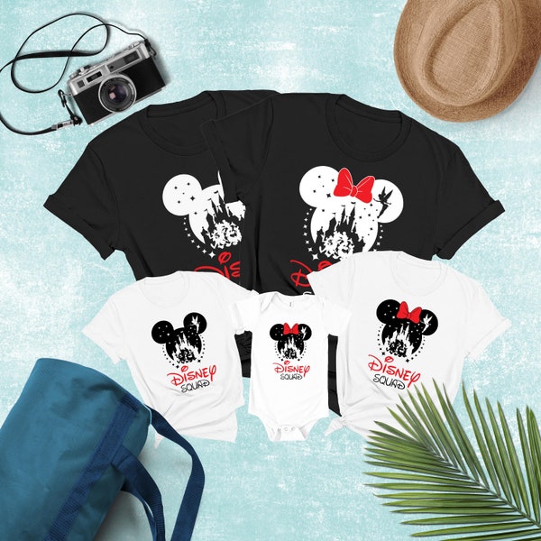 T-shirt Disney Squad, chemise de famille Disney, chemise de famille, voyage Disney, TShirt Disney Squad, chemise de voyage Disney, chemise du groupe Disney