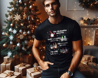A mulled wine, two mulled wine gnome Christmas elf funny shirt women&#39;s T-shirt, kid&#39;s T-shirt men&#39;s T-shirt from S to 5XL, Christmas gift