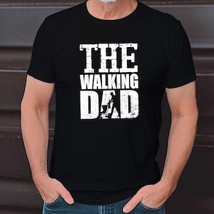 The Walking Dad Vatertag Geschenk Für Vater Herren T-shirt, Vatertaggeschenk, Vatertag tshirt, herrentag geschenk, Dad Father's day t-shirt Black