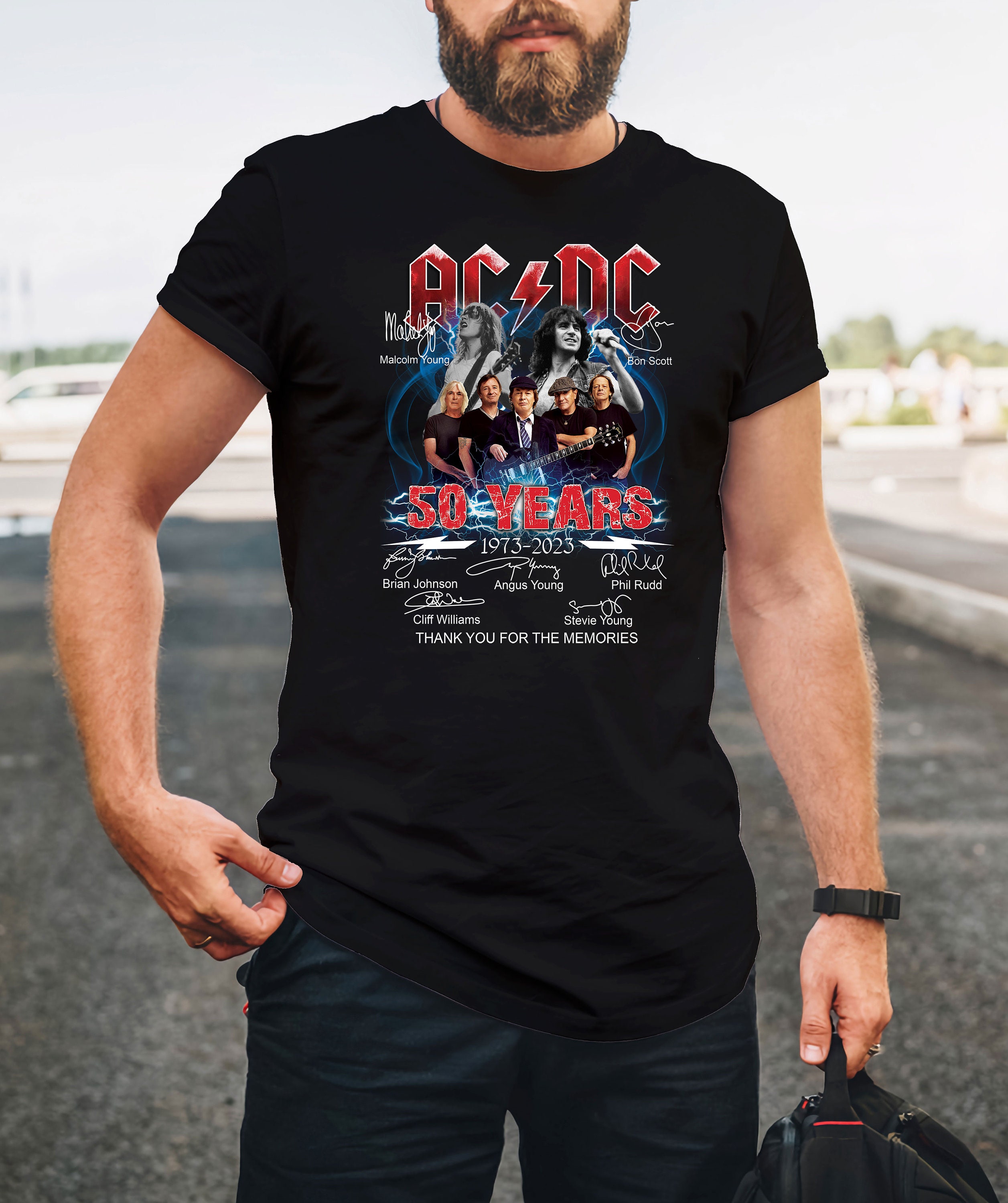 Ac dc tshirt - Etsy Italia