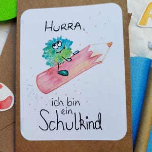 Inscription scolaire l Carte de vœux l Rentrée scolaire l Écolier l Monstre l Coloré l Stylos l Début l Aquarelle l Cadeau l Imprimer l ABC l Carte l École