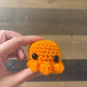 Octopus Plush | Crochet Octopus | Crochet | Handmade | Octopus Plushie | Crocheted Stuffed Animal | Octopus Toy | Plushie |  Small