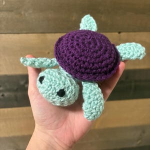 Sea turtles crochet stuffed animals dog toys handmade