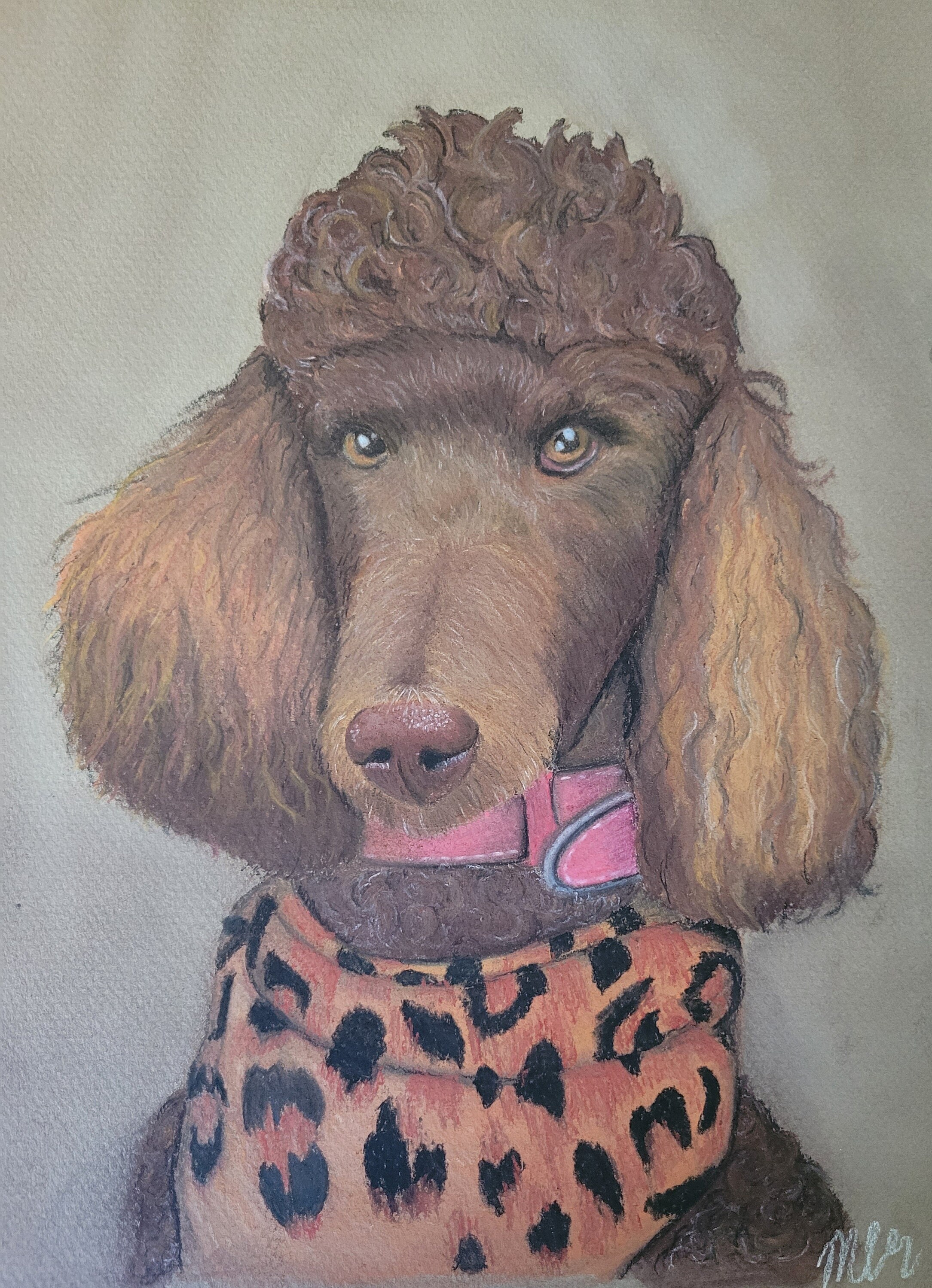Custom Pastel Hand Drawn Pet Portraits, Pet Parent Gift, Dog Parent ...