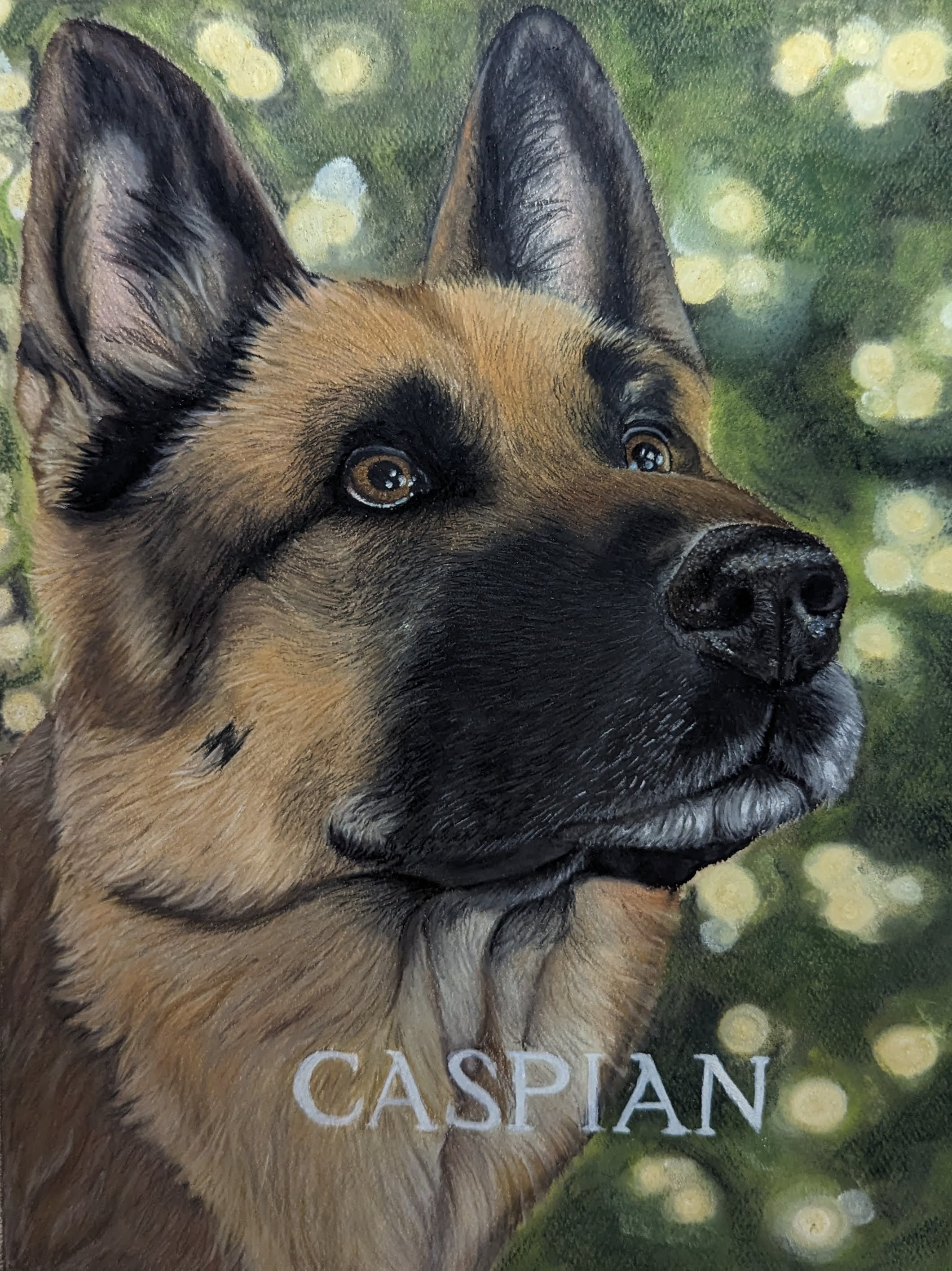 Custom Pastel Hand Drawn Pet Portraits, Pet Parent Gift, Dog Parent ...