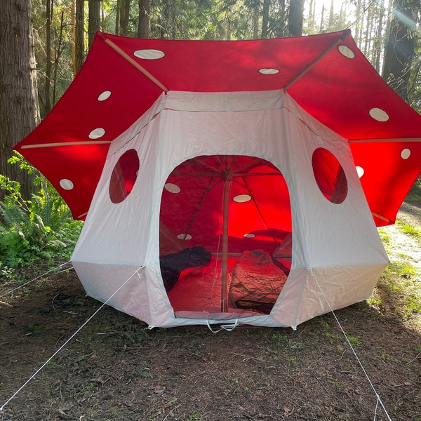 Mushroom tent