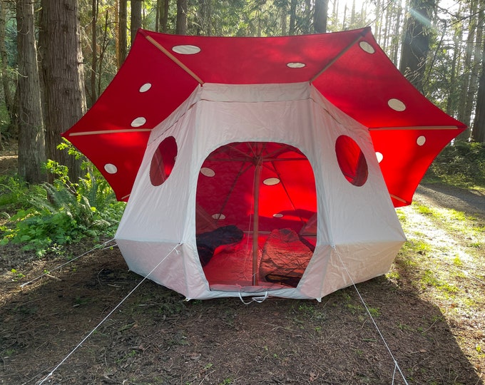 Mushroom Tent Etsy