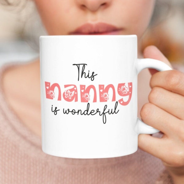 Nanny mug mothers day gift babysitter birthday gift for nanny mothers day gift for chidcare provider present for babysitter mug nanny gift