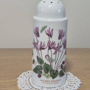 Portmeirion Botanic Garden Cyclamen Sugar Shaker with Stopper