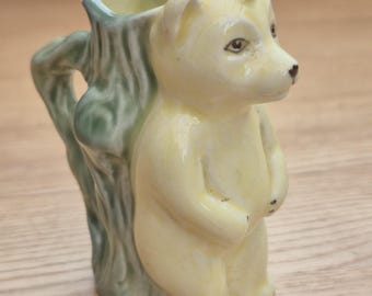 Lattiera vintage a forma di orso: decorazione cottagecore anni '50