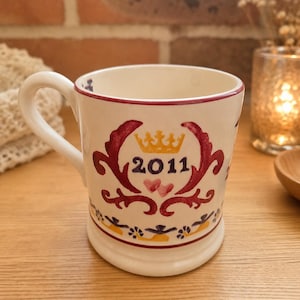 Emma Bridgewater "Hurra för William och Kate"-mugg | Mugg för kungligt bröllop 2011