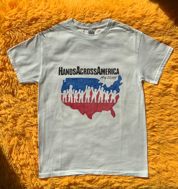 Hands Across America Shirt Hands Across America Shirt