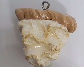 Lemon Meringue Pie Charm/Keychain