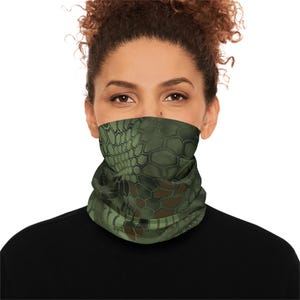 Neck Gaiter, Lightweight Face Covering, Versatile Print, Multifunctional Headband, Breathable Mask