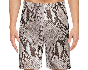 Give Me Grace Snakeskin Brown Basketball Shorts