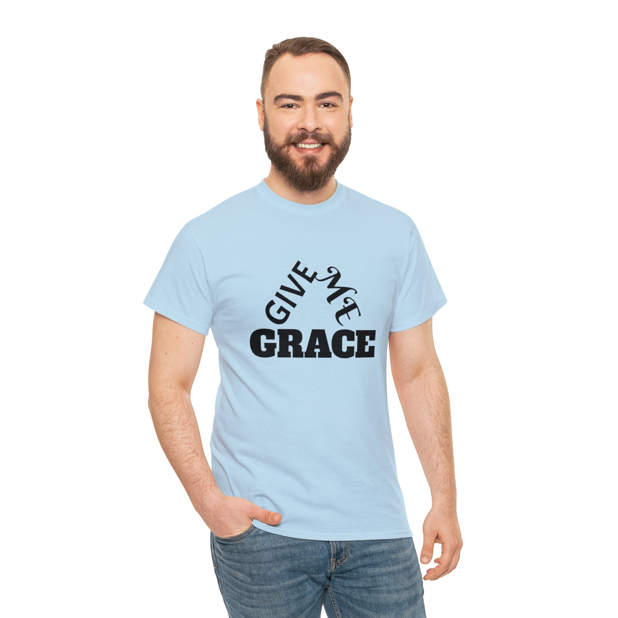 【threetimes】25HS★(S,M) Grace Lettering Tee Grace Ladies' T-Shirt (Black & Multi-Grain) – Kingdom & Will