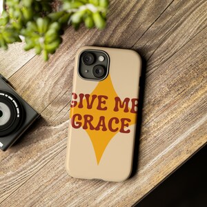 Give Me Grace Gold Star Tough Cases
