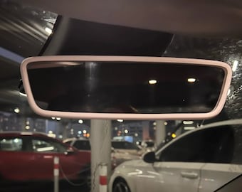 Tesla Model 3/Y Silicone Protective Trim Cover - Elegant Rear View Mirror Enhancement