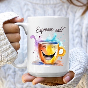 Espresso Self 15oz Ceramic Mug