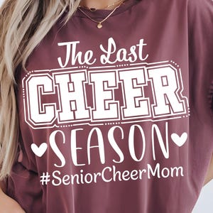 Senior Cheer SVG: Cheer Mom Graduation Design (Digital Download)