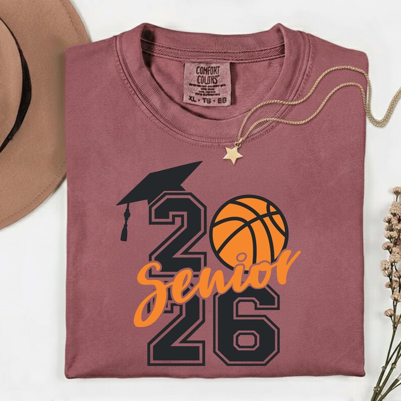 Senior 2026 Basketball SVG PNG, Retro Varsity Class of 2026 Design - Etsy