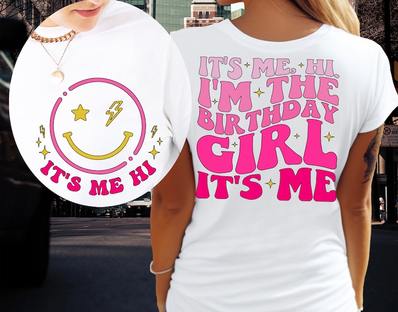 It's Me Hi I'm the Birthday Girl Svg Png It's Me - Etsy