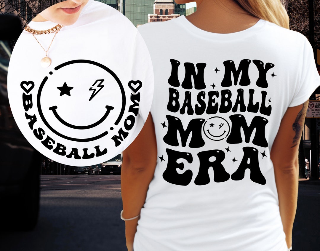 In My Baseball Mom Era SVG, in My Mom Era, Baseball SVG Design