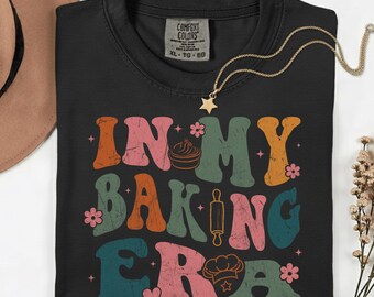 In My Baker Era PNG SVG, Retro Baking Quote, Kitchen Shirt