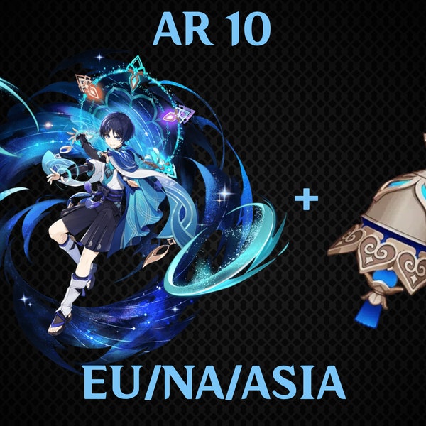 Странник + памть тулайтулйлылы ar10 Genshin Impact Starter Account