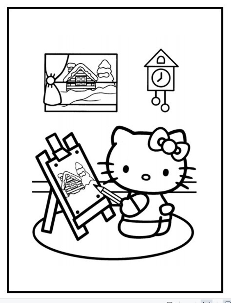 Printable Books Digital Book For Kids Books For Coloring Etsy