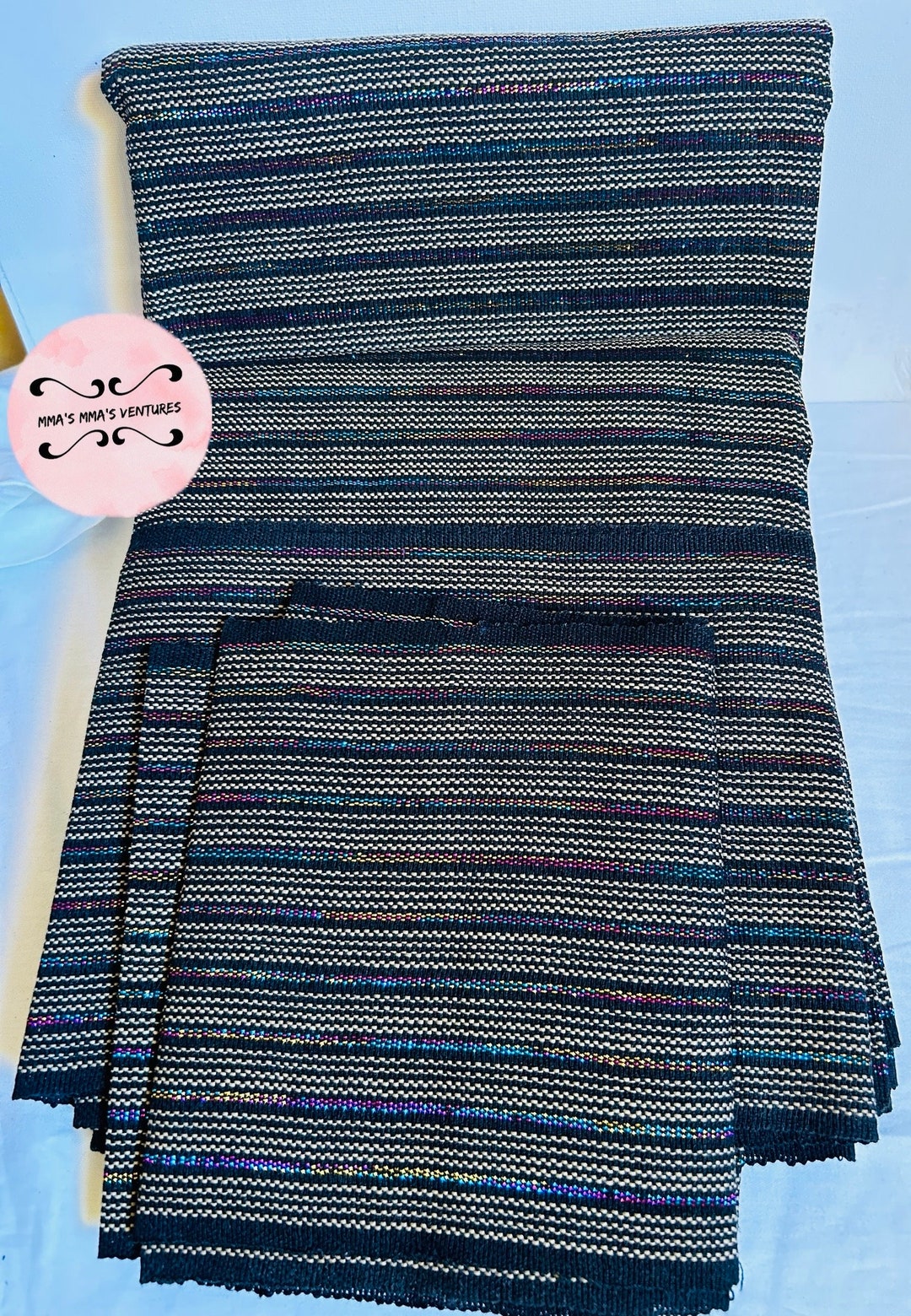 Aso Oke Set, Complete Couple Bridal Set Aso Oke, Sewn and Ready to Tie ...