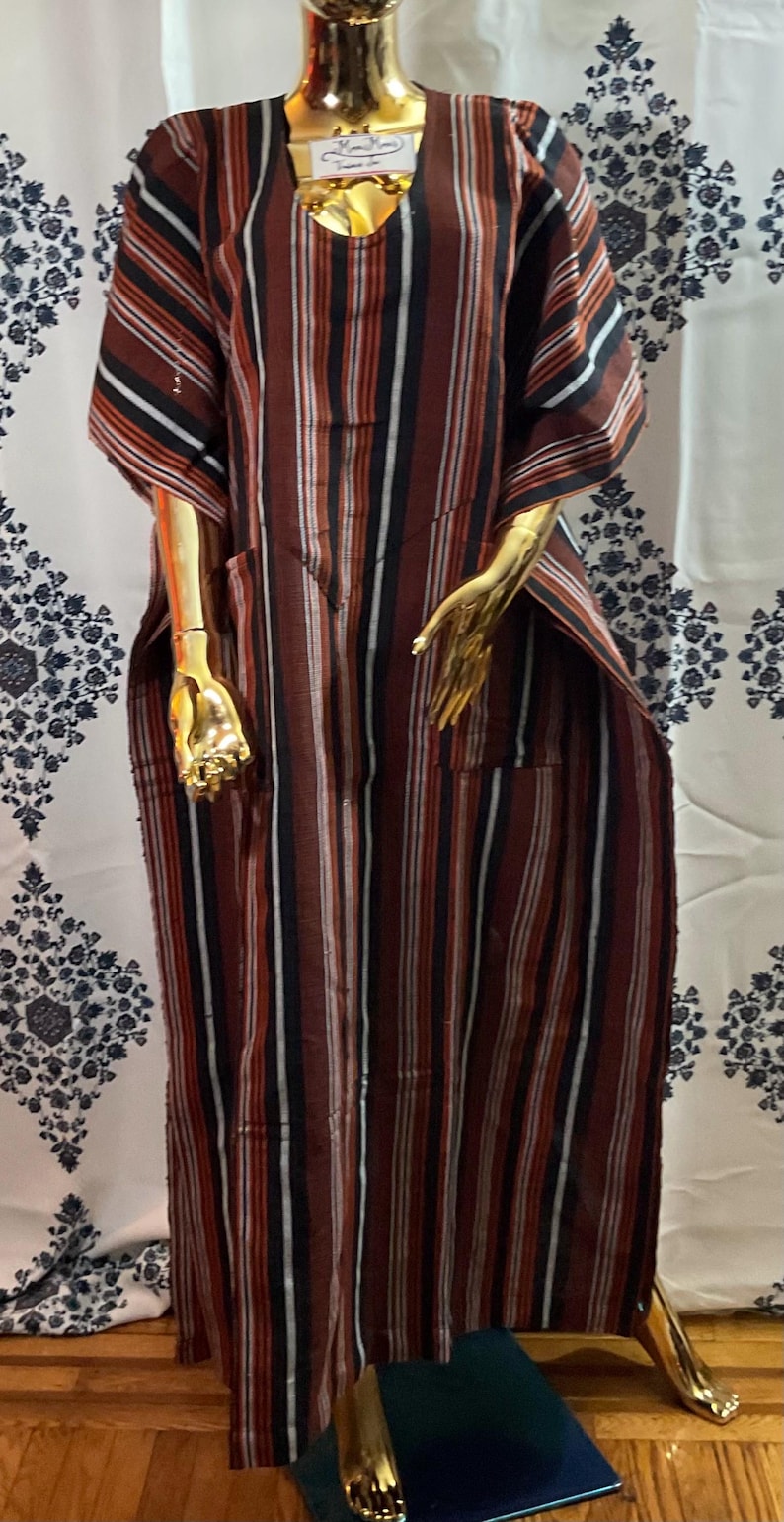 African aso oke boubou gown