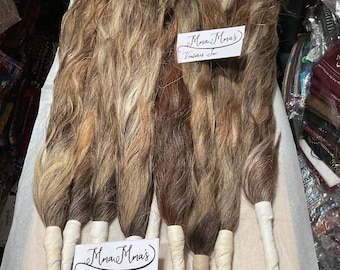 Traditional Nigerian Bridal Irukere: Brown Horsetail Fly Whisk - Royal Wedding Prop
